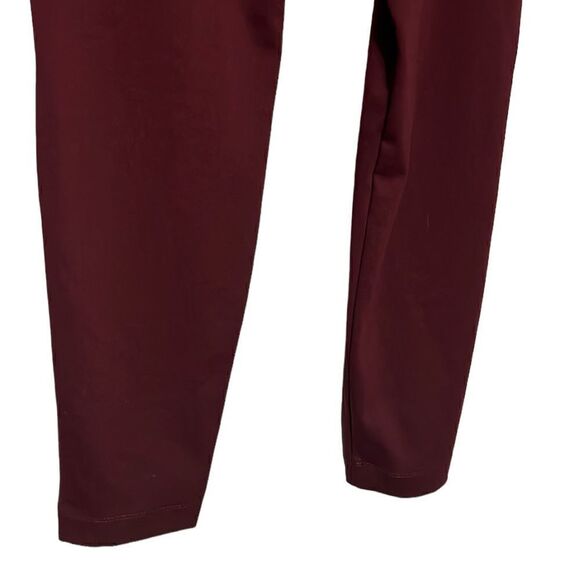 Croft & Barrow Pants Womans Size Small Pull on Maroon Tummy Control Stretch - Picture 6 of 9